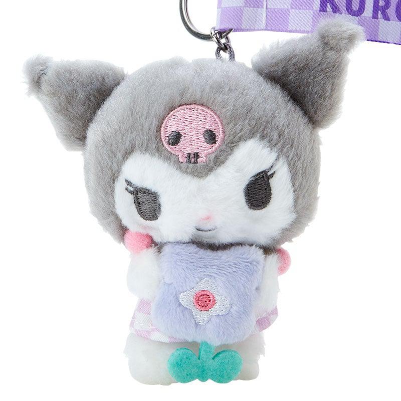 Sanrio Characters Sanrio Kuromi Plush Mascot (Pastel Check Series) Keychain  Saudi Arabia |  ZT8465213