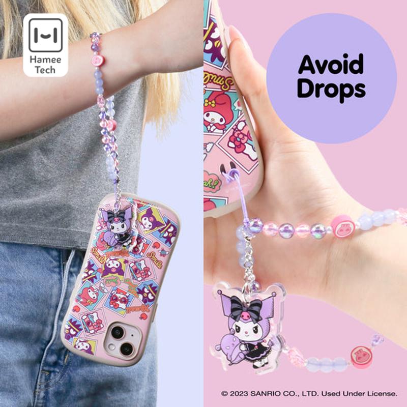 Sanrio Characters Sanrio Kuromi - Lolita Version Beaded Charm Mobile Phone Wrist Straps  Saudi Arabia |  FW1502487