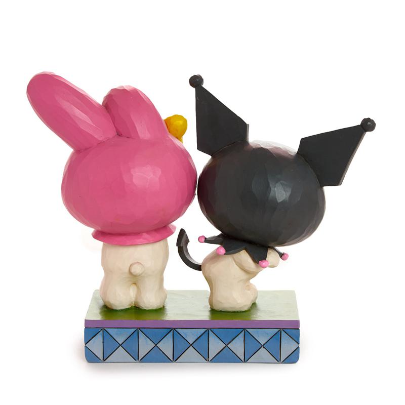 Sanrio Characters Sanrio Kuromi and My Melody (Jim Shore Sanrio Collection) Figurine  Saudi Arabia |  KD8635724