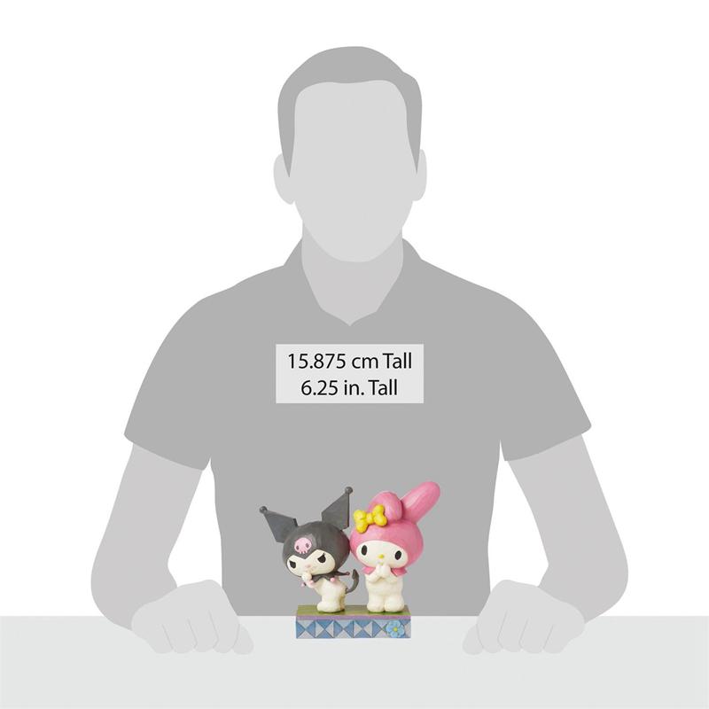 Sanrio Characters Sanrio Kuromi and My Melody (Jim Shore Sanrio Collection) Figurine  Saudi Arabia |  LW6892573
