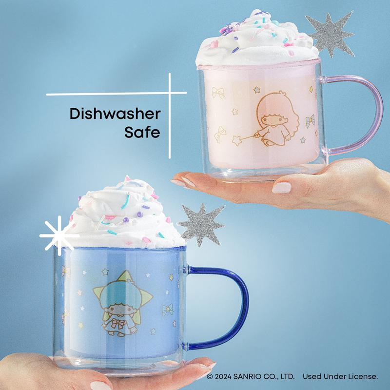 Sanrio Characters Sanrio LittleTwinStars Double Wall Coffees (Set of 2) Mug  Saudi Arabia |  ID2860143