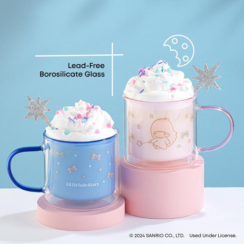 Sanrio Characters Sanrio LittleTwinStars Double Wall Coffees (Set of 2) Mug  Saudi Arabia |  ID2860143