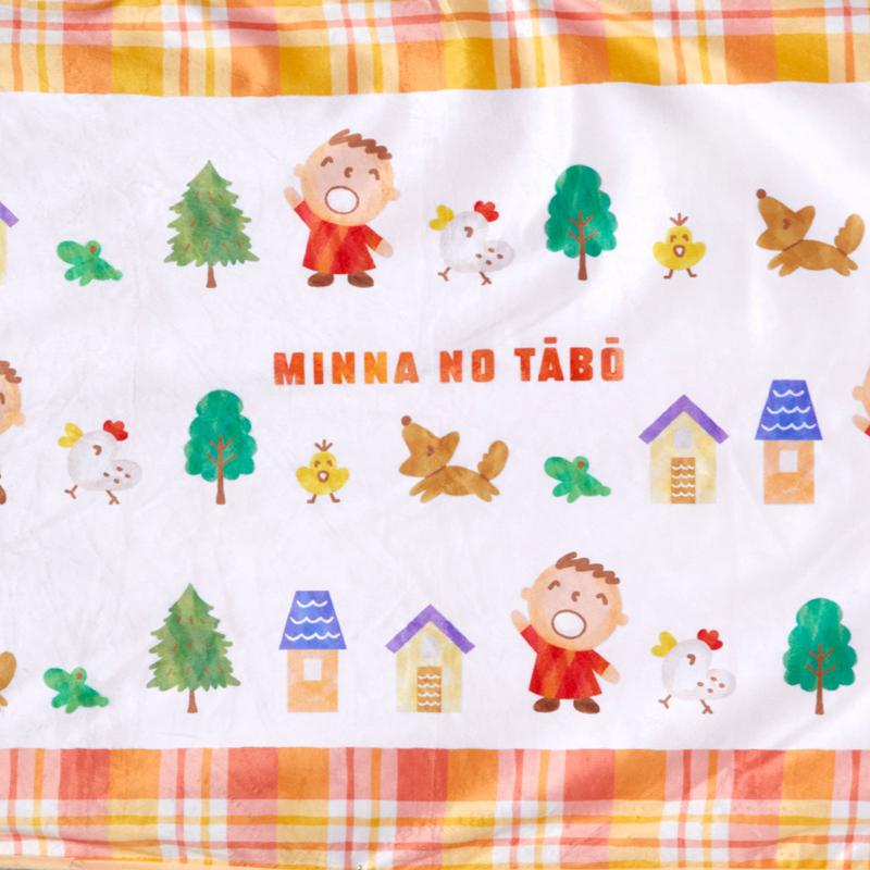 Sanrio Characters Sanrio Minna No Tabo Lap (Orange Plaid Series) Blanket  Saudi Arabia |  RV7340265