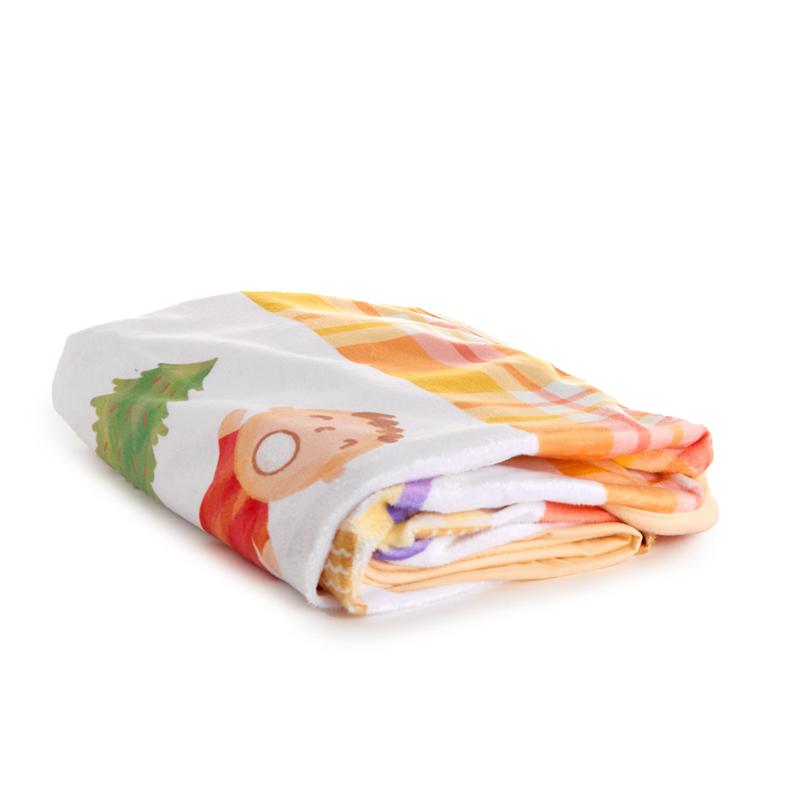 Sanrio Characters Sanrio Minna No Tabo Lap (Orange Plaid Series) Blanket  Saudi Arabia |  RV7340265