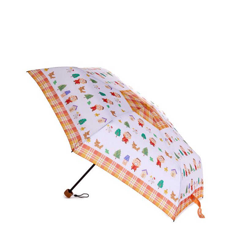 Sanrio Characters Sanrio Minna no Tabo Travel Umbrella (Orange Plaid Series) Umbrella  Saudi Arabia |  WA6410987