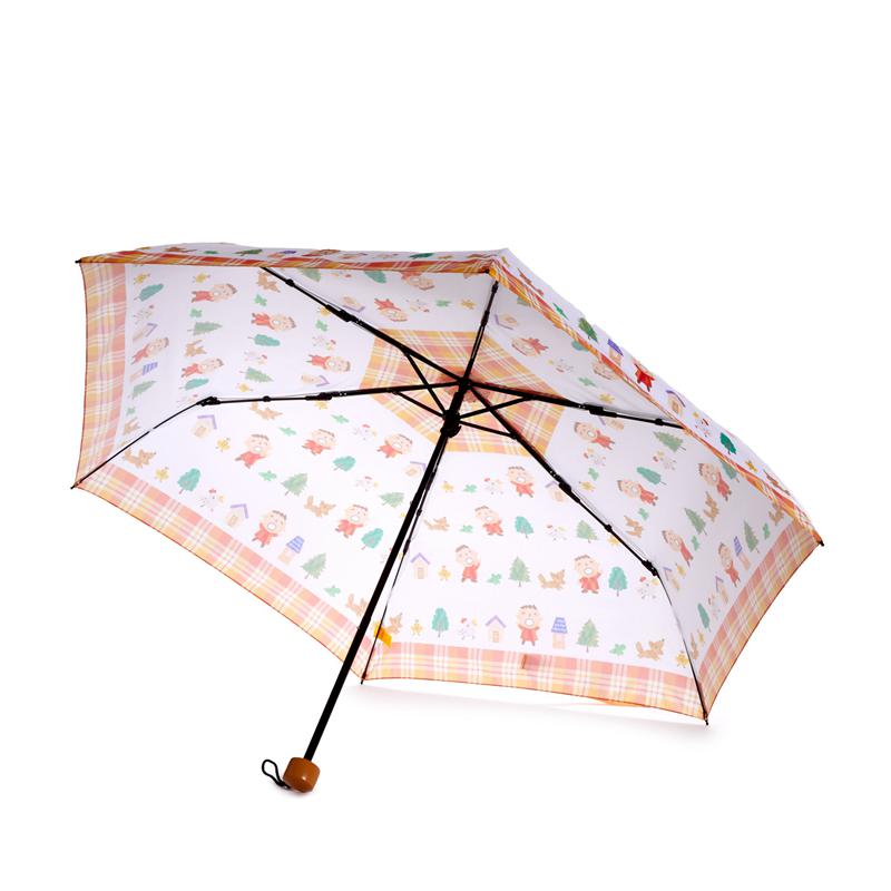 Sanrio Characters Sanrio Minna no Tabo Travel Umbrella (Orange Plaid Series) Umbrella  Saudi Arabia |  WA6410987