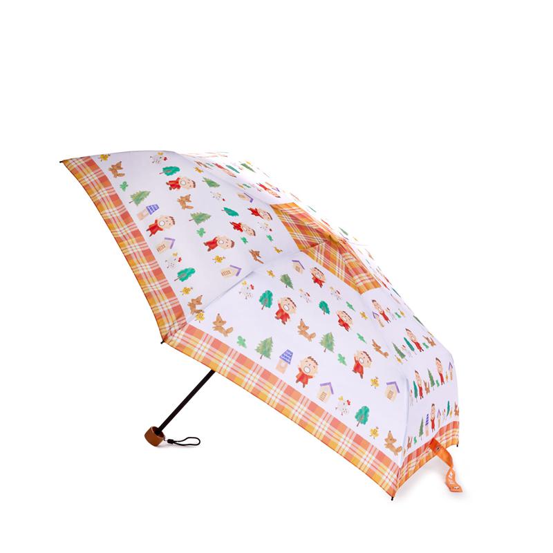 Sanrio Characters Sanrio Minna no Tabo Travel Umbrella (Orange Plaid Series) Umbrella  Saudi Arabia |  WA6410987