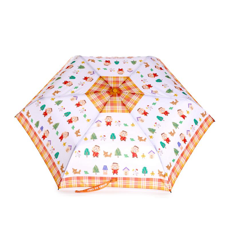 Sanrio Characters Sanrio Minna no Tabo Travel Umbrella (Orange Plaid Series) Umbrella  Saudi Arabia |  WA6410987