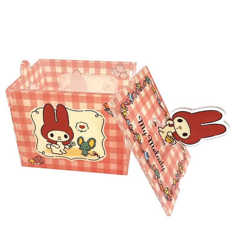 Sanrio Characters Sanrio My Melody Acrylic (Red Classic Gingham Series) Storage Case  Saudi Arabia |  NP3610479