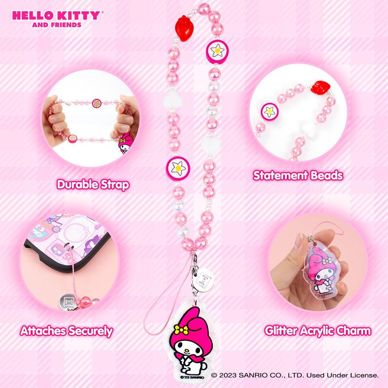 Sanrio Characters Sanrio My Melody Beaded Charm Mobile Phone Wrist Straps  Saudi Arabia |  NL0378469