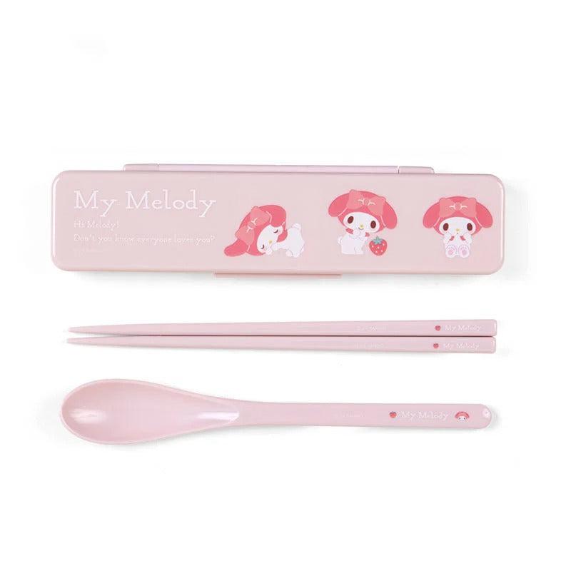 Sanrio Characters Sanrio My Melody Everyday & Spoon Set Chopsticks  Saudi Arabia |  TV9028651