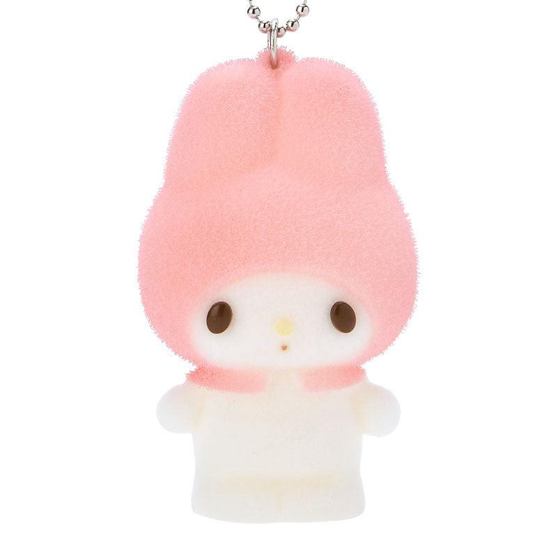 Sanrio Characters Sanrio My Melody Flocked Mascot Keychain  Saudi Arabia |  BK0316974