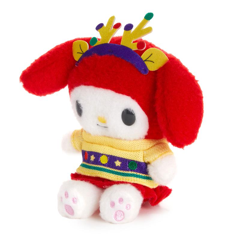 Sanrio Characters Sanrio My Melody Fuzzy Plush (Sweater Weather Series) Plushies  Saudi Arabia |  FQ8912034