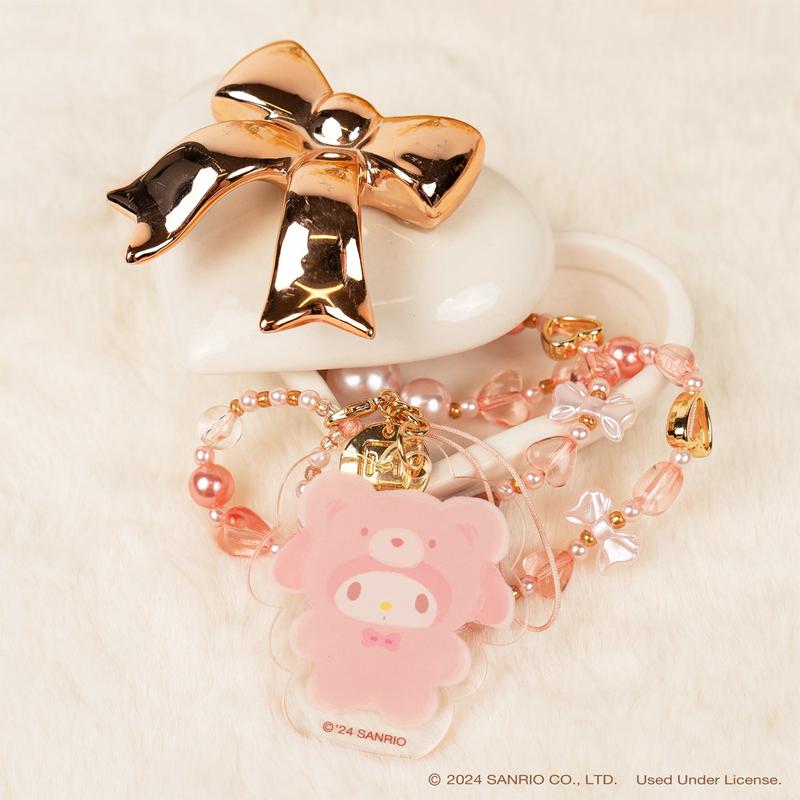 Sanrio Characters Sanrio My Melody Latte Bear Beaded Charm Mobile Phone Wrist Straps  Saudi Arabia |  BX4609521