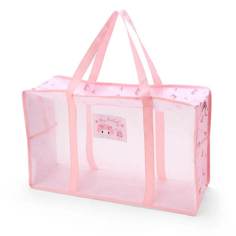 Sanrio Characters Sanrio My Melody Mesh Storage (Large) Tote  Saudi Arabia |  PZ9468352