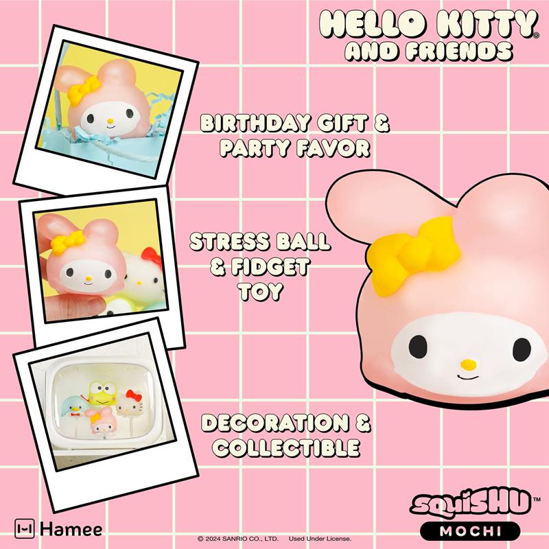 Sanrio Characters Sanrio My Melody Mochi SquiSHU (Series 2) File Folder  Saudi Arabia |  HS3971854