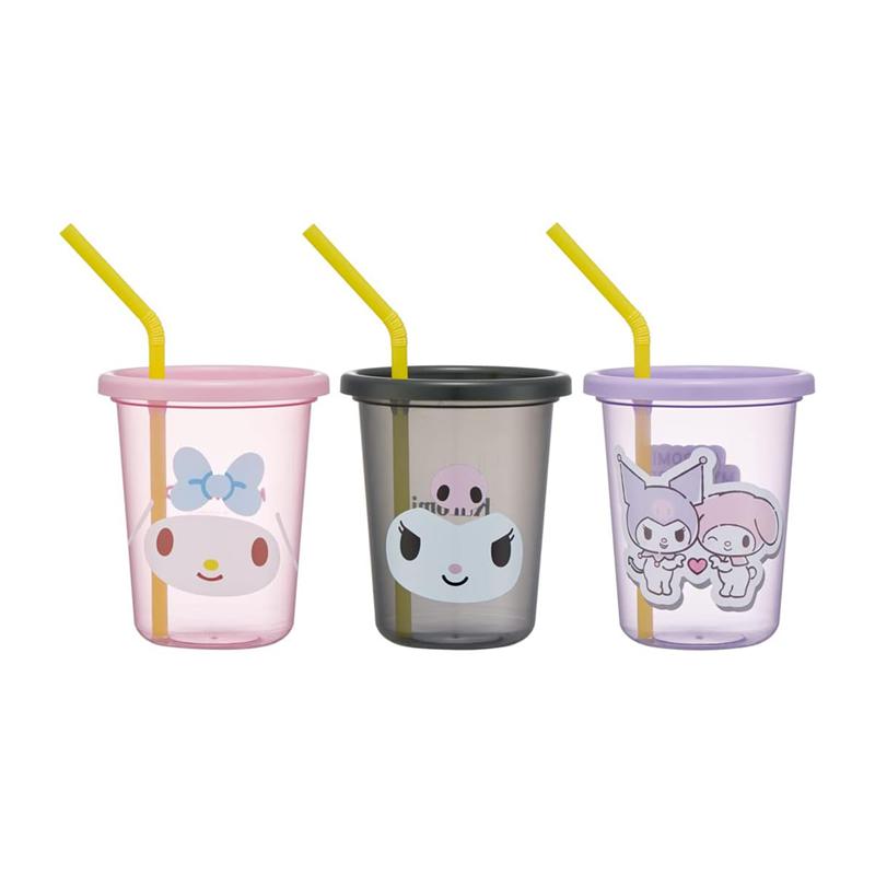 Sanrio Characters Sanrio My Melody & Kuromi Complete 3pc Set Tumbler  Saudi Arabia |  ST8417903