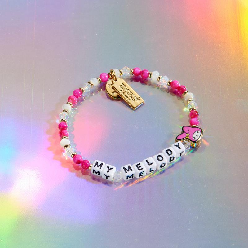 Sanrio Characters Sanrio My Melody x Little Words Project Beaded Bracelet  Saudi Arabia |  OD8691254