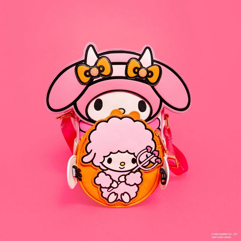 Sanrio Characters Sanrio My Melody x Loungefly Pumpkin Crossbuddies Crossbody Bag  Saudi Arabia |  EI5902671