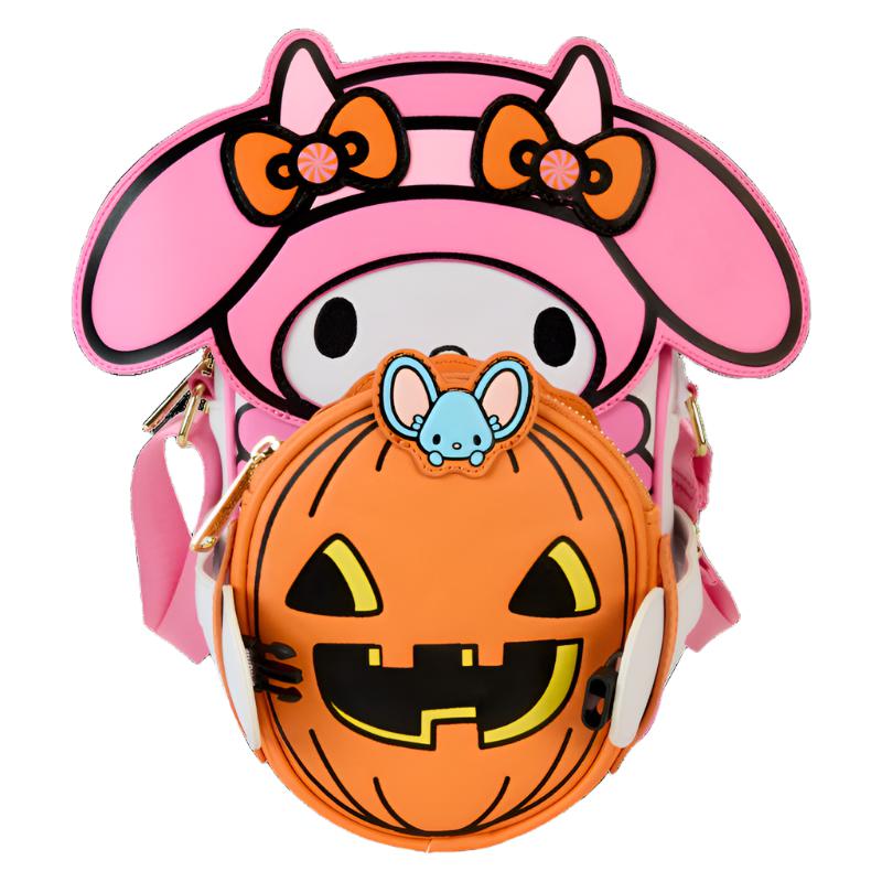 Sanrio Characters Sanrio My Melody x Loungefly Pumpkin Crossbuddies Crossbody Bag  Saudi Arabia |  EI5902671