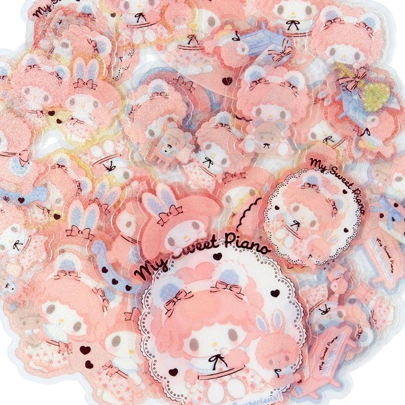 Sanrio Characters Sanrio My Sweet Piano 43-pc Mini (My Little Treasure Series) Sticker Pack  Saudi Arabia |  QH8301975