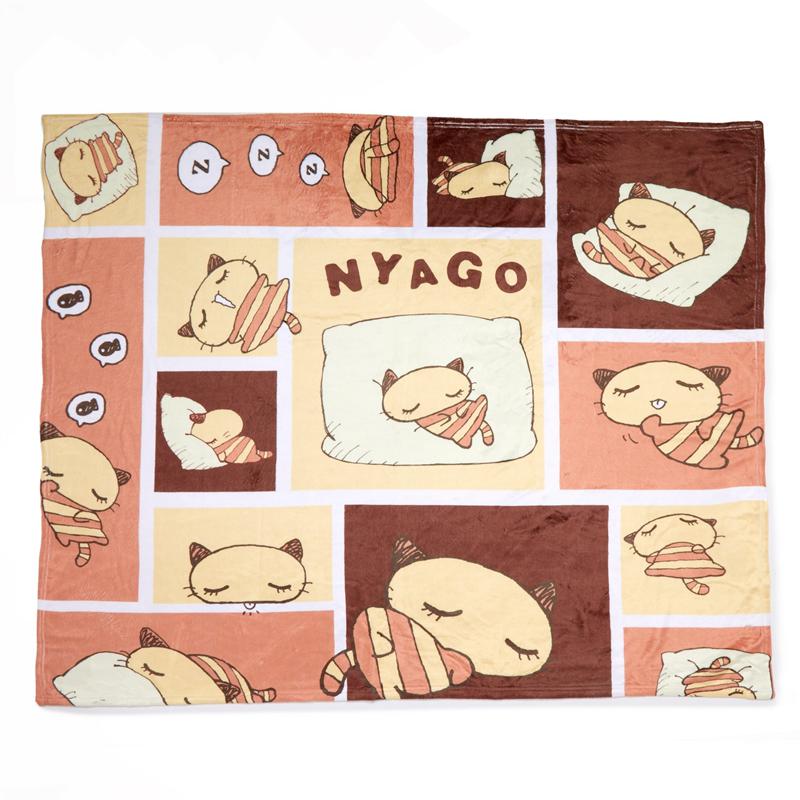 Sanrio Characters Sanrio Nyago Lazy Day Throw Blanket  Saudi Arabia |  TK3708452