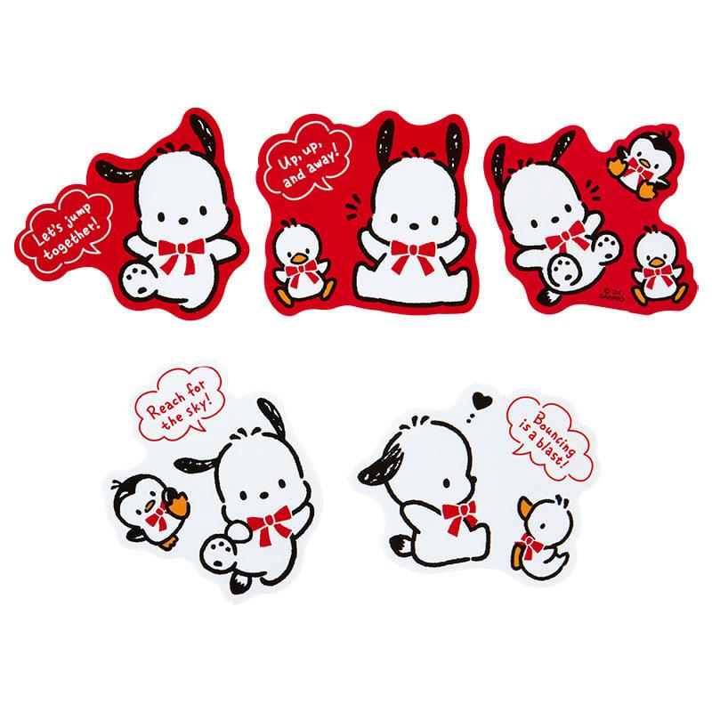 Sanrio Characters Sanrio Pochacco 10-pc (35th Anniversary Red Ribbon Series) Sticker Pack  Saudi Arabia |  ON0147923