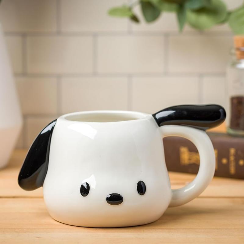 Sanrio Characters Sanrio Pochacco Face Ceramic Sculpted Mug  Saudi Arabia |  LM8943567