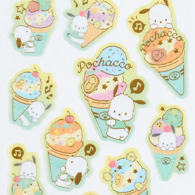 Sanrio Characters Sanrio Pochacco (Ice Cream Party Series) Sticker Sheet  Saudi Arabia |  IZ6921853