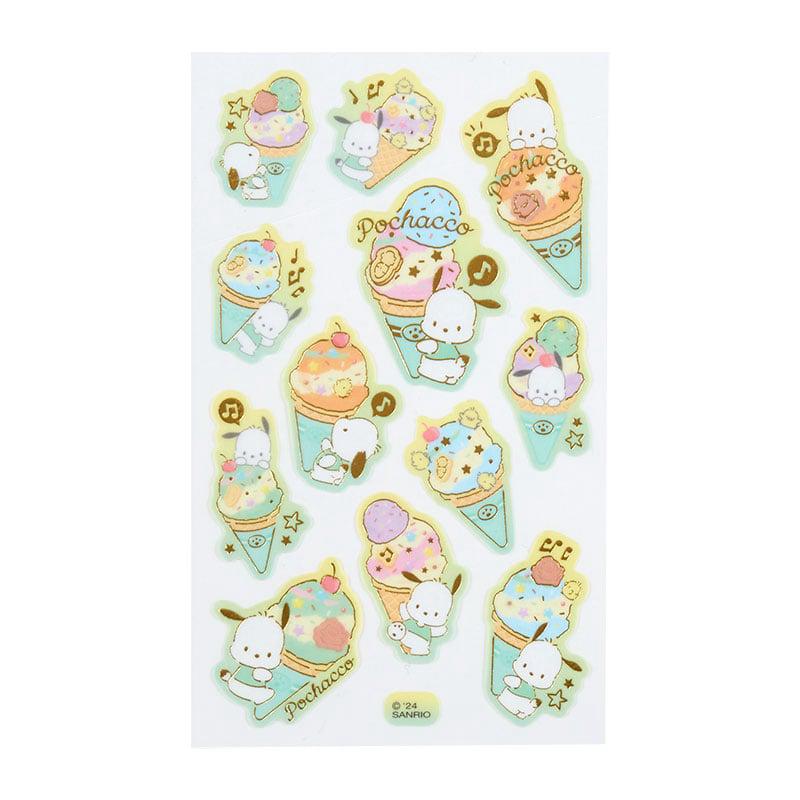 Sanrio Characters Sanrio Pochacco (Ice Cream Party Series) Sticker Sheet  Saudi Arabia |  IZ6921853