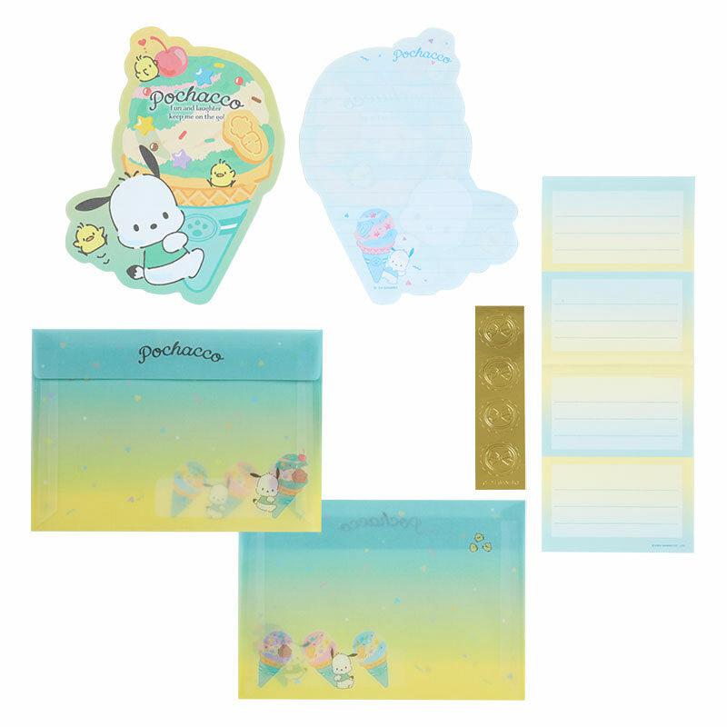 Sanrio Characters Sanrio Pochacco (Ice Cream Party Series) Letter Set  Saudi Arabia |  VT8963174