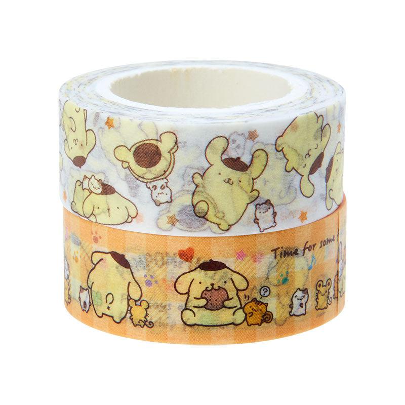 Sanrio Characters Sanrio Pompompurin 2-Piece Washi Tape Set Tape Set  Saudi Arabia |  VC6423157