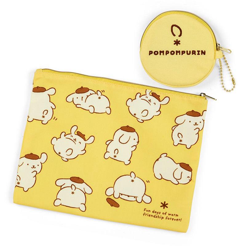 Sanrio Characters Sanrio Pompompurin 2-pc Zipper Set (Oshiri Puri Puri Purin Series) Pouch  Saudi Arabia |  RB2813590