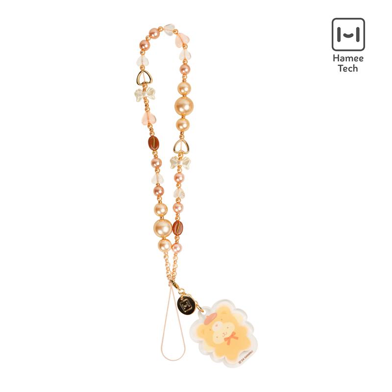 Sanrio Characters Sanrio Pompompurin Latte Bear Beaded Charm Mobile Phone Wrist Straps  Saudi Arabia |  VM0834516