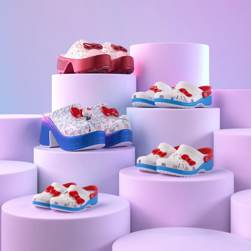 Shoes Sanrio Hello Kitty x Crocs Kids I Am Classic Clog  Saudi Arabia |  FI6150239