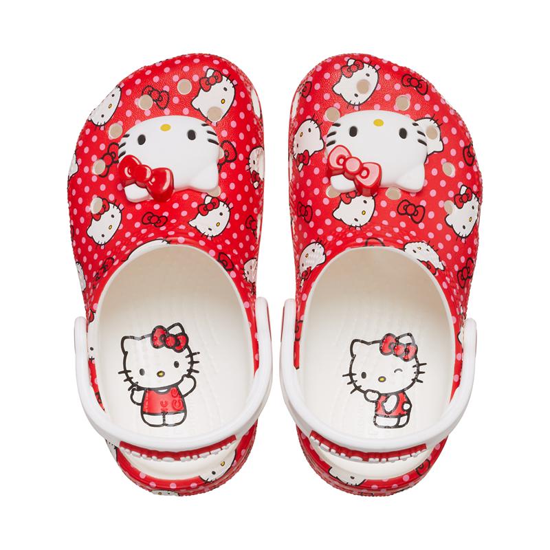 Shoes Sanrio Hello Kitty x Crocs Toddler Red Classic Clog  Saudi Arabia |  KE3405978
