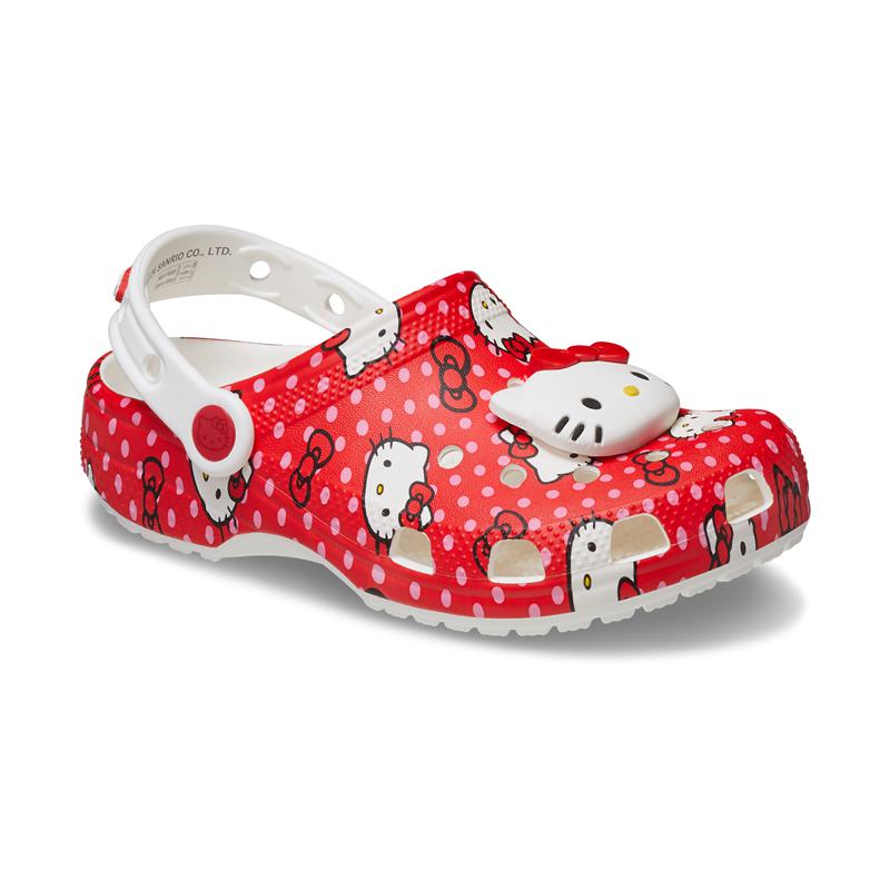 Shoes Sanrio Hello Kitty x Crocs Toddler Red Classic Clog  Saudi Arabia |  KE3405978