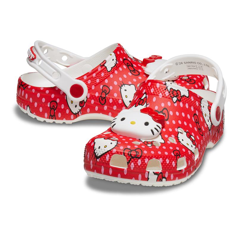 Shoes Sanrio Hello Kitty x Crocs Toddler Red Classic Clog  Saudi Arabia |  KE3405978