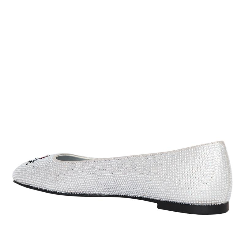 Shoes Sanrio Hello Kitty x Katy Perry Crystal Ballet Flat (Silver) Ballet Flat  Saudi Arabia |  EU0296748